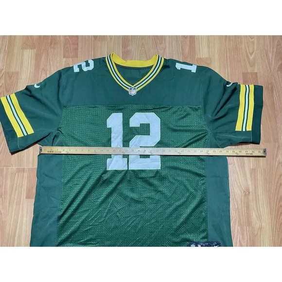 Aaron Rodgers Green Bay Packers NFL Jersey Nike On Field Stitched Size 60 - Picture 4 of 12